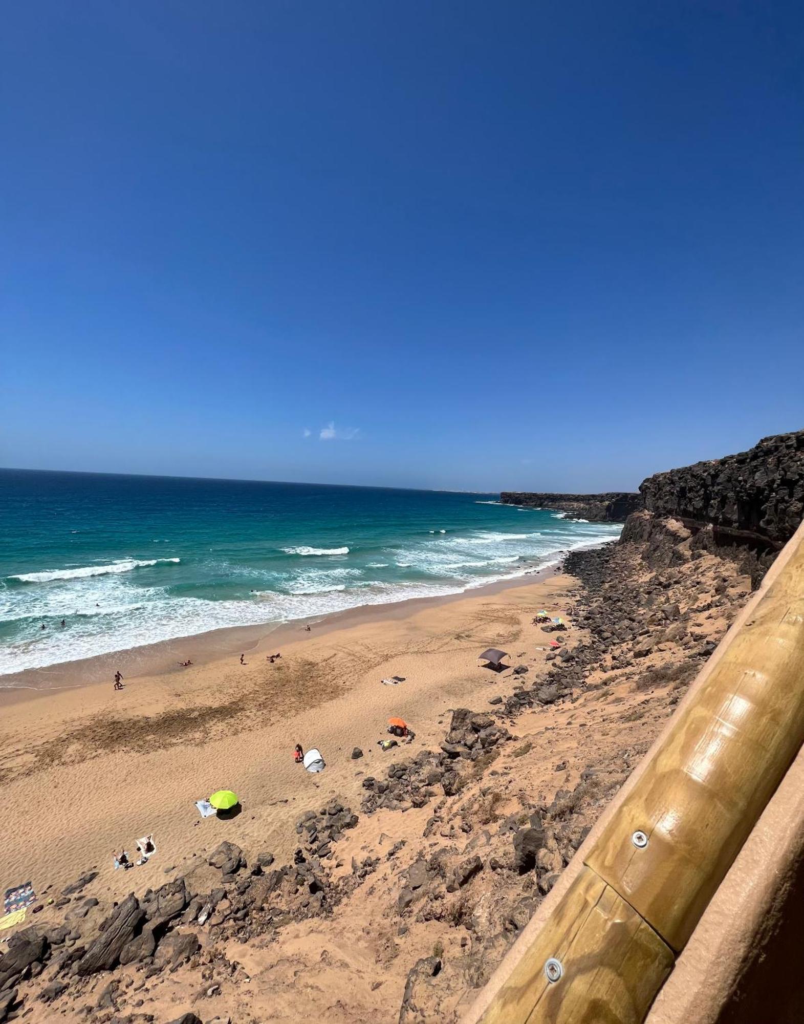Apartamento Meliyeri1 1ª Linea De Playa Cotillo Eksteriør billede